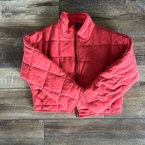 Blue Blush quilted jacket